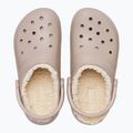 Шльопанці Crocs Classic Lined Clog mushroom/bone 13