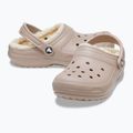 Шльопанці Crocs Classic Lined Clog mushroom/bone 14