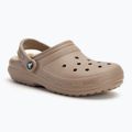 Шльопанці Crocs Classic Lined Clog mushroom/bone 2