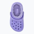 Дитячі шльопанці Crocs Classic Lined цифрові фіолетові 6