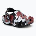 Шльопанці дитячі Crocs Classic Camo Clog Toddler black/red 2
