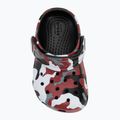 Шльопанці дитячі Crocs Classic Camo Clog Toddler black/red 6