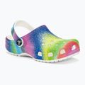 Дитячі шльопанці Crocs Classic Spray Dye білий/мульти дитячі шльопанці 2