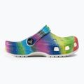 Дитячі шльопанці Crocs Classic Spray Dye білий/мульти дитячі шльопанці 3