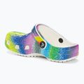 Дитячі шльопанці Crocs Classic Spray Dye білий/мульти дитячі шльопанці 4