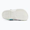 Дитячі шльопанці Crocs Classic Spray Dye білий/мульти дитячі шльопанці 5