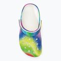 Дитячі шльопанці Crocs Classic Spray Dye білий/мульти дитячі шльопанці 6