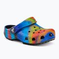 Шльопанці дитячі Crocs Classic Spray Dye Clog T black/multi