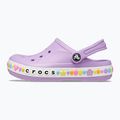 Шльопанці дитячі Crocs Bayaband Charm Band Clogs orchid 11