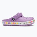 Шльопанці дитячі Crocs Bayaband Charm Band Clogs orchid 3