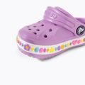 Шльопанці дитячі Crocs Bayaband Charm Band Clog Toddler orchid 8