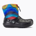 Снігоступи дитячі Crocs Classic Lined Спрей Dye Boot Kids black/multi 2