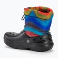 Снігоступи дитячі Crocs Classic Lined Спрей Dye Boot Kids black/multi 3