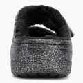 Шльопанці Crocs Classic Cozzzy Glitter Sandal black/silver 6
