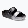 Шльопанці Crocs Classic Cozzzy Glitter Sandal black/silver
