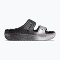Шльопанці Crocs Classic Cozzzy Glitter Sandal black/silver 2