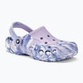 Шльопанці Crocs Baya Marbled Clog lavender/multi
