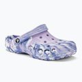Шльопанці Crocs Baya Marbled Clog lavender/multi 2