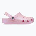 Дитячі шльопанці Crocs Classic Glitter Clog фламінго 10