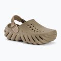 Шльопанці дитячі Crocs Echo Clog Kids khaki