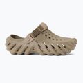 Шльопанці дитячі Crocs Echo Clog Kids khaki 3