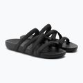 Жіночі босоніжки на ремінцях Crocs Splash чорний 4