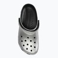 Шльопанці Crocs Classic сріблясті / металеві 6