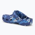 Шльопанці Crocs Classic Marbled Clog сині на болтах/мульти-шльопанці 4