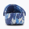 Шльопанці Crocs Classic Marbled Clog сині на болтах/мульти-шльопанці 7