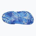 Шльопанці Crocs Classic Marbled Clog сині на болтах/мульти-шльопанці 13