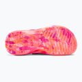 Жіночі шльопанці Crocs Classic Platform Marbled guava/multi 5