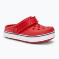 Дитячі шльопанці Crocs Crocband Clog T flame