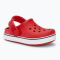 Дитячі шльопанці Crocs Crocband Clog T flame 2