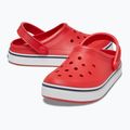 Дитячі шльопанці Crocs Crocband Clog T flame 11