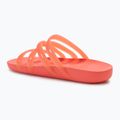 Шльопанці жіночі Crocs Splash Glossy Strappy neon watermelon 3