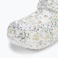 Дитячі шльопанці Crocs Classic Starry Glitter білі 8