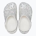 Дитячі шльопанці Crocs Classic Starry Glitter білі 12
