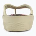Жіночі шльопанці Crocs на класичній платформі Retro Resort кістка/мульти 6
