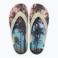 Жіночі шльопанці Crocs на класичній платформі Retro Resort кістка/мульти 11