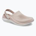 Шльопанці жіночі Crocs LiteRide 360 Clog pink clay/white