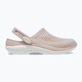 Шльопанці жіночі Crocs LiteRide 360 Clog pink clay/white 2
