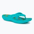 В'єтнамки жіночі Crocs Baya II Graphic Flip digital aqua/multi