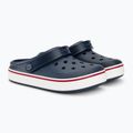 Дитячі шльопанці Crocs Crocband Clean Of Court Clog 208477 темно-синій/перець 5