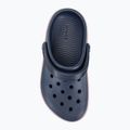 Дитячі шльопанці Crocs Crocband Clean Of Court Clog 208477 темно-синій/перець 7