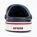 Дитячі шльопанці Crocs Crocband Clean Of Court Clog 208477 темно-синій/перець 8