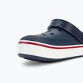 Дитячі шльопанці Crocs Crocband Clean Of Court Clog 208477 темно-синій/перець 9