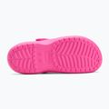 Шльопанці Crocs Baya Platform Clog electric pink 5