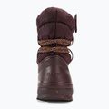 Жіночі снігоступи Crocs Classic Neo Puff Luxe темно-вишневого кольору 6