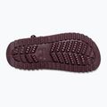 Жіночі снігоступи Crocs Classic Neo Puff Luxe темно-вишневого кольору 12
