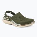 Шльопанці Crocs LiteRide 360 Marbled Clog армійські зелені/мульти 2